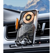 Normadia Sensörlü 15W Kablosuz Araç Şarj ve Telefon Tutucu Seti