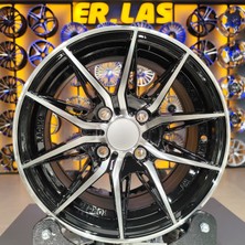 Pro Jant 4 Adet PRO-35442 6*13 4*100 ET25 73.1 Black Mack Jant (Takım)