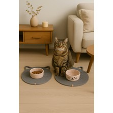 UltraMint Kedi Mama Paspası 30X30 Cm, Temizlik ve Hijyen Için Ideal Ürün