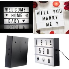 Narnuga A4 Boyutunda LED Işıklı Yazı Panosu Lightbox