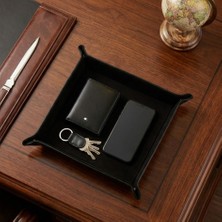 Onywatch Deri Masaüstü Organizer Deri Tepsi Vale Tepsi Masaüstü Tepsi