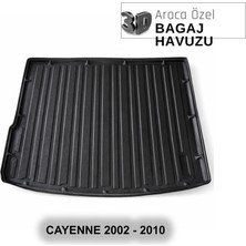Elorcar Porsche Cayenne  2002 - 2010 3D Bagaj Havuzu