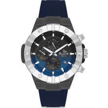 Platin Pierre HDS-PL-1079GA-J3J Silikon Kordon Fonksiyonları Aktif Erkek Kol Saati