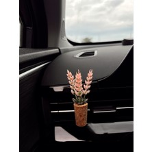 Normadia El Yapımı Mantar Saksı Mini Araç Kokusu, Oto Klima Süsü ve Koku Difüzörü