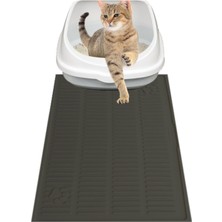 UltraMint Yıkanabilir Su Geçirmez Kedi Tuvalet Paspası 60X40 Cm, Havuzlu Büyük Boy