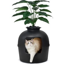 UltraMint Şık ve Fonksiyonel Kedi Tuvaleti ve Evi, Rahat Yaşam Alanı Sağlar