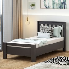 Betroya Optima Karyola Antrasit 190 x 90 cm | Modern ve Dayanıklı Tek Kişilik Karyola