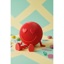 Craftopya Sevgililer Günü Özel Dekoratif Gülen Yüz Figür - Hediyelik Biblo