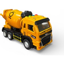 Duman Oyuncak Oyuncak Beton Mikseri Kamyon Işıklı Müzikli 20CM