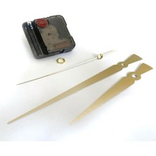 Kumi Saat Mekanizması 1. Sınıf Akar Sessiz Saat Mekanizması Askılı 3d Saatlerle Uyumlu Gold Gold