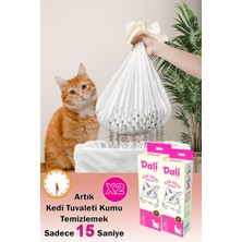 UltraMint Kedi Kumu Temizleme Filtre Seti, 78X69 Cm, 2'li Paket