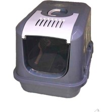 UltraMint Yüksek Kapasiteli Büyük Boy Kedi Tuvaleti, Konfor ve Temizlik Için Tasarlandı