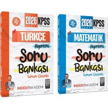 Akm Kitap Indeks 2026 Kpss Türkçe ve Matematik Soru Bankası Seti 2 Kitap