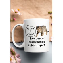 giftkonsept Ne Kadar Cesursun Baskılı Komik Hediyelik Kupa Bardak