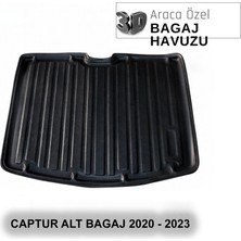 Elorcar Renault Captur Alt Bagaj 2020 - 2023 3D Bagaj Havuzu