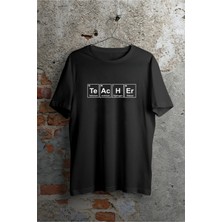 Beta Moda Hub 24 Kasım Öğretmenler Günü Baskılı Özel T-Shirt - Siyah
