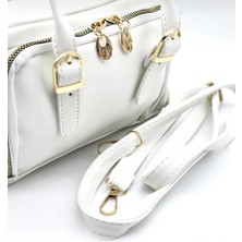 Legend Aksesuar Kadın Leydi Model Iki Kollu Fermuarlı Iki Gözlü Astarlı Çapraz, El, Kol ve Omuz Çantası