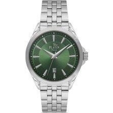 Platin Pierre HDS-PL-1303GA-A10 Çelik Kordon Takvimli Erkek Kol Saati