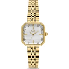 Platin Pierre HDS-PL-1259LA-B1 Kare Kadın Kol Saati