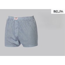Belpa Ersa Iç Giyim Erkek Emprime Ilik Düğmeli Boxer 6'lı