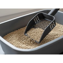 UltraMint Hibrit Gözenekli Kedi Kumu Küreği, Temizlik ve Konfor Için Ideal