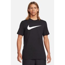 Nike Sportswear Swoosh Mens Tee Erkek Günlük Tişört Siyah