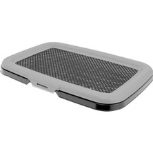 UltraMint Elekli Köpek Eğitim Seti, Açık Kedi Tuvaleti, Siyah, Pratik ve Konforlu