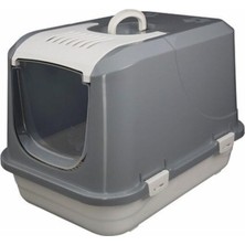 UltraMint Geniş ve Rahat Kedi Tuvaleti, Temizlik Kolaylığı Sağlayan Tasarım