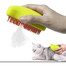 UltraMint Buharlı Tüy Toplama Fırçası Köpek ve Kedi Için Yumuşak Silikon