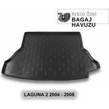 Elorcar Renault Laguna 2 2004 - 2008 3D Bagaj Havuzu