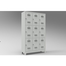 Işın Çelik Dokuzlu Soyunma Dolabı Iç.10.01.07