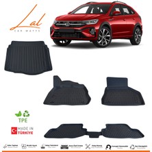Normadia 3D Havuzlu Paspas Alt Kademe Bagaj Seti Volkswagen Taigo 2020 ve Sonrası