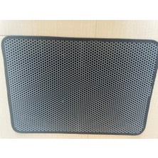 UltraMint Gri Renkli Kedi Tuvalet Önü Kumu Paspası 58X40 Cm, Elekli ve Görüntülü