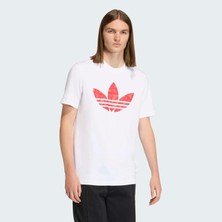 Adidas Trefoil Series Erkek Beyaz Tişört (KT0489)