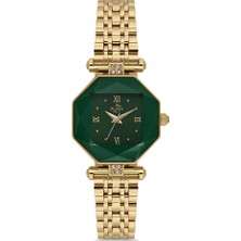 Platin Pierre HDS-PL-1203LA-B10 Kesme Cam Kadın Kol Saati