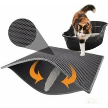 UltraMint Elekli Kedi Tuvalet Önü Paspası 60X45 Cm, Güvenli ve Temiz Kullanım