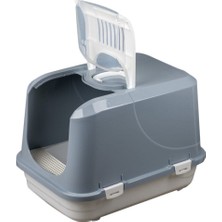 UltraMint Büyük Xxl Kapalı Tuvalet Gri 65X50X45, Sağlam ve Kullanışlı Tasarım