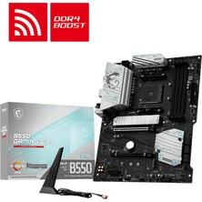MSI Msı B550 Gamıng Wıfı Am4 Ddr4 4866(OC) HDMI Dp 2x M.2 USB 10GBPS 1g Lan Wıfı 5 Atx