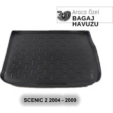 Elorcar Renault Scenıc 2 2004 - 2009 3D Bagaj Havuzu