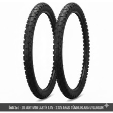 Güçlü Bisiklet Motosiklet 20 Jant Bisiklet Dış Lastik Takımı 2 Adet 20X1.75 1.95 2.125 Uyumlu Çocuk Bisikleti Mtb Lastiği