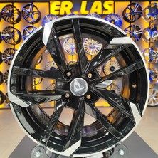 Bk Jant 4 Adet BK-5788 7*16 4*108 ET28 65.1 Black Mack Jant (Takım)