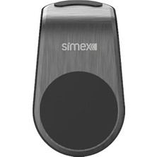 Normadia Manyetik Telefon Tutucu, Pratik ve Güvenli Gri Renkli, Kolay Kullanım