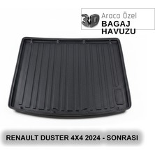 Elorcar Renault Renault Duster 4x4 2024 - Sonrası 3D Bagaj Havuzu