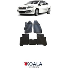 Normadia 3D Havuzlu Paspas Fiat Linea 2007-2023 Için Dayanıklı ve Şık Tasarım