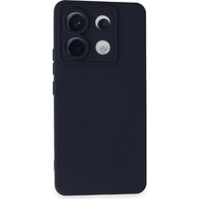 Pazarcan Redmi Note 13 5g Kılıf Nano Içi Kadife Silikon - Lacivert