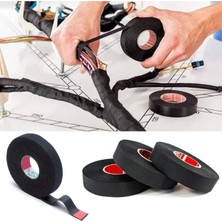 Altınmakas Tüylü Bez Bant 19MM x 15M Otomotiv Tipi Tıkırtı Önleyici Yanmaz Alman Pazen Bant