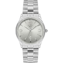 Platin Pierre HDS-PL-1232GA-A9 Çelik Kordon Takvimli Erkek Kol Saati