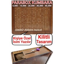Kumi Parabox Kumbara Isteğiniz Doğrultusunda Üzerine Isim Yazılır, Talebinize Göre Kilitli Veya Kilitsiz
