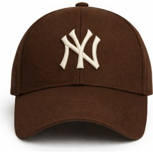 Verahed Ny New York Nakış Unisex Beyzbol Şapka Kadın Şapka Erkek Şapka Yazlık Şapka