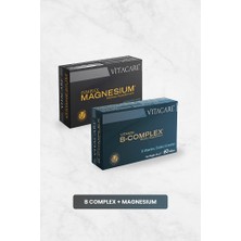 Vitacare B Complex Vitamin + Magnesium Complex - 2'li Avantaj Paketi